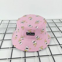 케빈 2022년 S/S 바나나 감자튀김 벙거지녀 양면 썬캡 여름 스트리트 캐주얼 커플 모자 써요