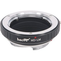 일본직발송 2. HAOGE 렌즈 마운트 어댑터 FOR MINOLTA MD 마운트 렌즈 TO LEICA M-MOUNT 카메라 등 ME, One Size, One Color
