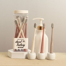 칫솔공장 치과칫솔 스파이럴모 12P, 스파이럴모12개입- 코랄, 용기케이스, 12개입