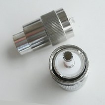10 개/몫 UHF 남성 SO239 PL259 커넥터 솔더 컵 RG8 RG165 RG213 LMR400 7D-FB SYV-50-7 케이블