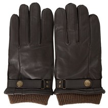 [럭스보이][덴츠] 펜리스 5 9018 BROWN 남자 울 장갑