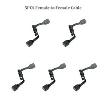 레고 호환 MOC 전원 기능 모터 연결 케이블 WEDO 2.0 연장 코드 수리 와이어 6P6C 크리스탈 금속 헤드 커, 06 F to F