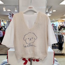 소이 안양점 @@@ 귀여운 여아 비숑 @@@ 니트 조끼 45800원!!! 주니어