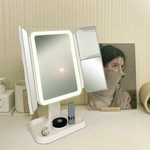 디하우트 LED거울 화장대 조명거울 확대 탁상 거울