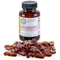 PureC60OliveOil C60 Olive Oil Capsules Pills 100ml / 3.4 Fl Oz - 99.99% Carbon 60 Solvent Free 80mg, 1