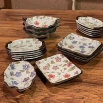 아트박스/아리타야끼 일본 도자기 그릇 아리타 미조가미 소스볼, 단품, 옵션선택:타원레드1p
