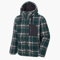 코오롱스포츠 [코오롱스포츠] 남성 CHECK 플리스 후디 재킷_TLJFW21511KHA