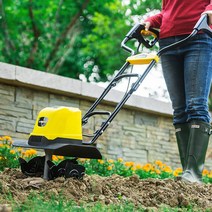소형 엔진관리기 미니로터리 고랑파기 밭둔덕 휴립기, 1500w 소형4 경운기 + 30m 연장 코드