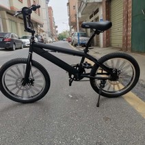 고급형 묘기 자전거 비엠엑스 BMX performance car universal fancy Bicycle street car acrobatic car 16 S1125 3, 20 인치 블랙 68 라인 360도 회전