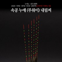 신호조구 정일품 누애(루워이) 헤라내림찌 민물낚시 내림낚시 중층낚시 헤라찌 노지낚시, 3번(3.5푼)