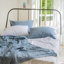 라이크홈 스노우 아이스 인견필 홑이불 S SS 블루