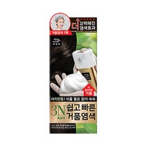 미쟝센 쉽고빠른 거품 염색약 3N(흑갈색), 없음, 1개
