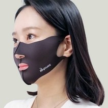 네이팡 춘추용 극세사(Soft) 훼이스가드 오픈형, 크림, L