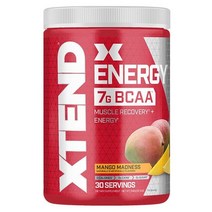 Xtend Energy+BCAA 근육.회복지원 음료믹스 망고348g 30회분