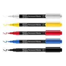 모나미 불투명 네임펜 132 선명한 발색 나무 유리, 블랙