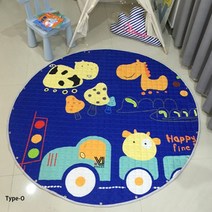 푸아이 런웨이브 놀이매트 플레이매트 장난감 정리매트 친환경 매트 RW1012, Type-O