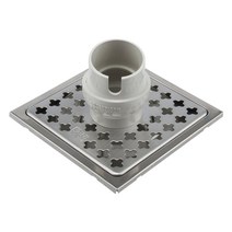 금강산업/바닥용육가(세탁기용) 75mm SUS201 배수트랩 악취방지 배수구, 1개