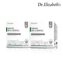 [닥터엘리자베스] 하와이안 퓨어 스피루리나 (120C) x 2병, 단일속성, 없음