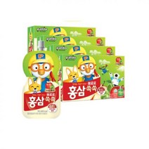 팔도 뽀로로홍삼쏙쏙 사과매실, 100ml, 920개