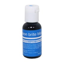 이홈베이킹 셰프마스터리쿠아젤식용색소20g-네온브라이트블루, 단품