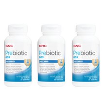 GNC 유산균 GOS Carbohydrate 탄수화물 식이섬유 갈락토올리고당 60정 3개