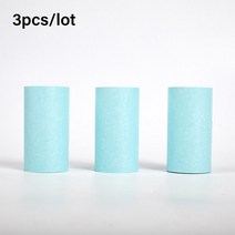 고주파실링기 3 개몫 미니 포토 프린터 인쇄용 스티커 용지 롤 자체 접착 열 종이 PeriPage A6, [01] BL