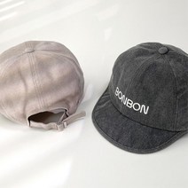 러블리 짧은챙 파스텔 여성챙모자 남자야구모자 캐주얼캡모자 데일리룩 커플캡모자