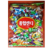 [더착한푸드]종합사탕(양구 700g) 식자재마트 대용량 업소용 사탕 종합사탕 업소용사탕, 700g, 1개