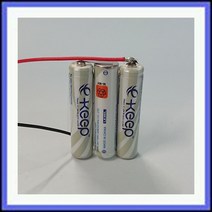 Ekeep 3N 900AAA-(3.6V 900mAh)R+선 니켈수소조립, 1개