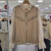 스테파니 홈플러스몰01 진주 요꼬프릴 조끼 A23 JK3205