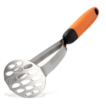 스테인레스 스틸 웨이브 모양 감자 사수 커터 도구 주방 과일 콩 비 푸드 으깬 감자 푸셔 Mashing Maker Ricer, 스페인_1