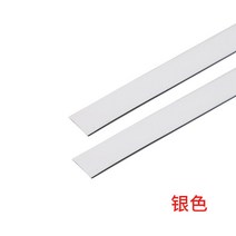 PVC 평판 몰딩 스티커 타일 장식 아트월 인테리어 소품, 은빛 광택