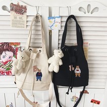 톡톡한 캔버스 복조리 에코백 토트 백 가방