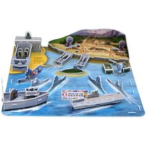 한국사 입체퍼즐 - 근현대사 맥아더장군 인천상륙작전, 단품, 단품