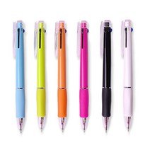 [마치]국산 파스텔니들 3색볼펜 (불투명) 0.7mm, 골고루(색상 랜덤), 10개입