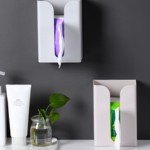 벽걸이 각티슈 디스펜서 소형 사각 곽티슈 냅킨 휴지 화장지 통 케이스, 케이스 소형, 1개