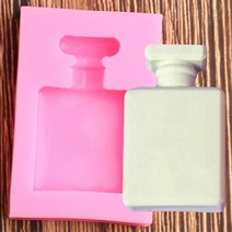 초콜릿만들기 3D 향수병 실리콘 몰드 웨딩 케이크 장식 도구 컵케익 토퍼 초콜릿 검 페이스트 퐁당 베이킹