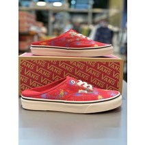 (VANS) (남여공용) 스니커즈 어센틱 뮬 Overspray (레드) (VN0A54F7AXM)(1144566)