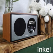 인켈 미니오디오 무선블루투스 FM라디오 USB AUX-T1