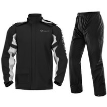 레이싱슈트 바이크슈트 레이싱의상 -반사 오토바이 방수 레인 재킷 바지 신발 커버 포함, 01 Motorcycle Rain Suit