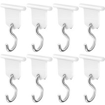 Rv 캐러밴 캠핑카 카라반캠핑 천막 후크 클립 RV 랙 텐트 행거 가벼운 천으로 옷걸이 캐러밴 액세서리, 04 02