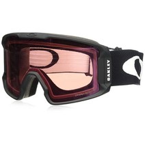 오클리 남성 라인 마이너 스노우 고글, PRIZM Snow HI Pink, Matte Black오클리