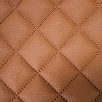 한눈알 고주파 레자원단 엠보싱 방수 인조가죽 국산, 다크브라운 큰사각