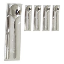 키친아트 국내산 클로버 샌딩 스텐 수저세트 개별포장 선물포장, 벌크형포장 5인세트