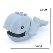 듀플로 동물 블럭 호환 피규어 95종 모음, 18. 엄마 고래