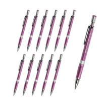 아이비스 메탈 홀더펜 퍼플 SP11621, 24개, 2mm