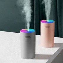 자동차 휴대용 미니 가습기 USB 공기 가습기 에센셜 오일 아로마 디퓨저 테라피 D 다채로운 룸 자동차 청정, 08 270ml to Cotton x5