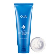거품이 풍성한 오띠 아쿠아 리치딥 클렌징폼 150ml / 순한 딥클렌징, 오띠 아쿠아 리치 딥 클렌징 폼