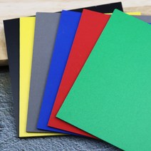 포맥스판 재단 2T 컬러 녹색 주문 제작 가공 2mm, 2T 녹색 50 x 20cm