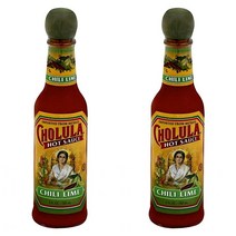 Cholula Chili Lime Sauce 촐룰라 칠리 라임 핫소스 150ml 2팩, 2Pack